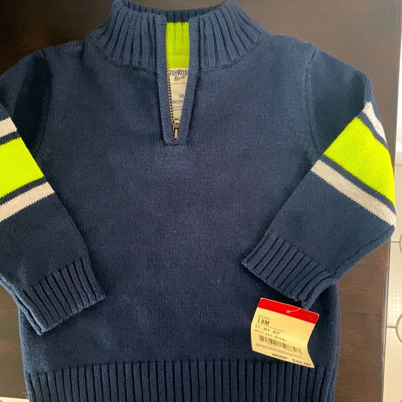 Brand new navy blue toddler sweater - Picture 1 of 6